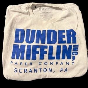 THE Office Dunder Mifflin Men’s Shirt (Sz L)